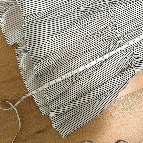 Frame High Low Striped Dress Sz S - Picture 11 of 11